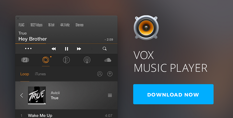Vox - Ứng dụng chơi nhạc Hi-res tốt nhất trên iphone